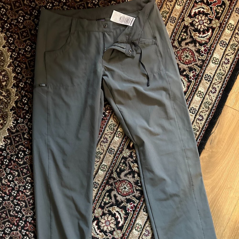 Patagonia Women's Gray Cargo Utility Outdoor Pants Sz6